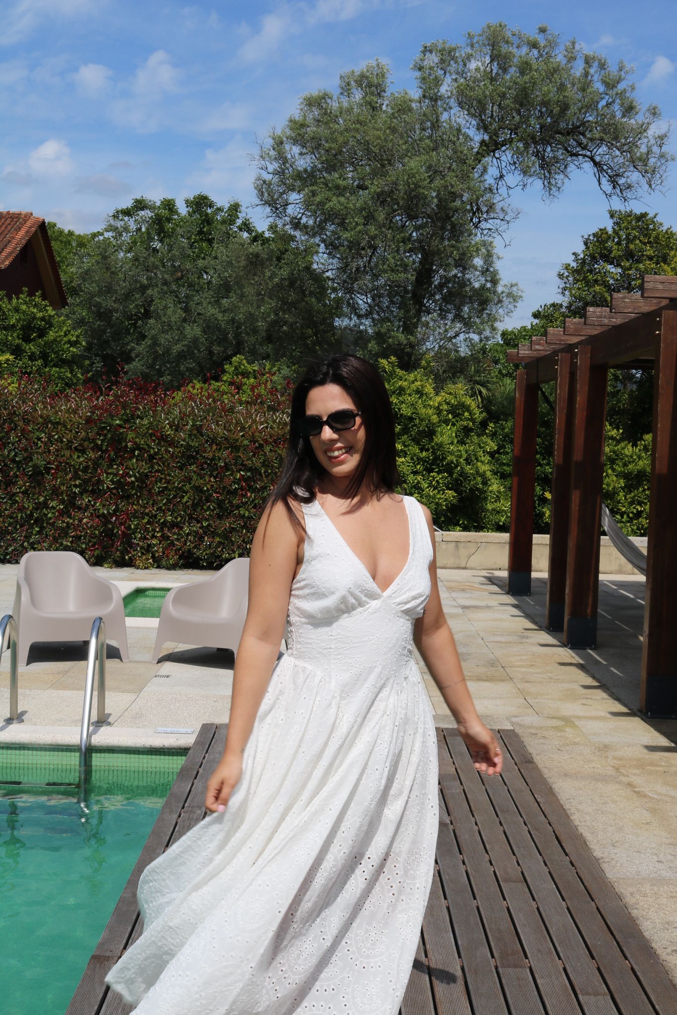 Vestido Bordado Inglês